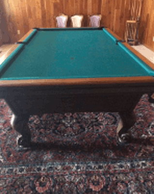 Tiffany 9' 3 piece Pool Table